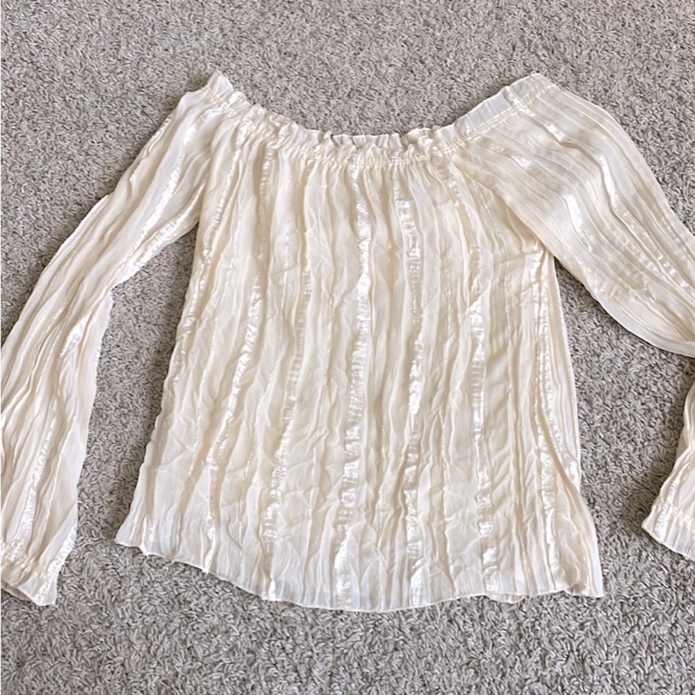 White blouse size small